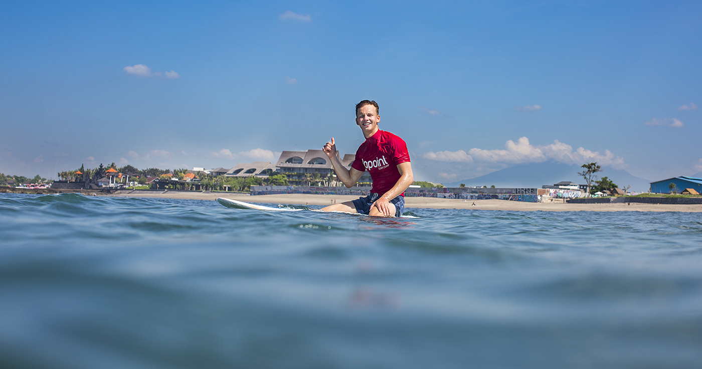 bali surf camp canggu beginner learn to surf lapoint
