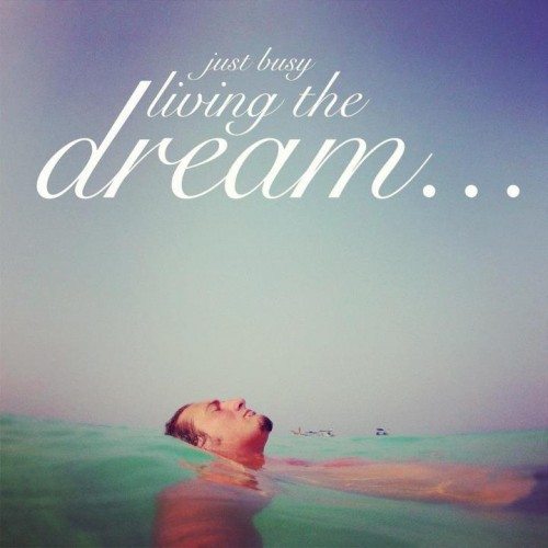 Chris Stevens Busy living the dream