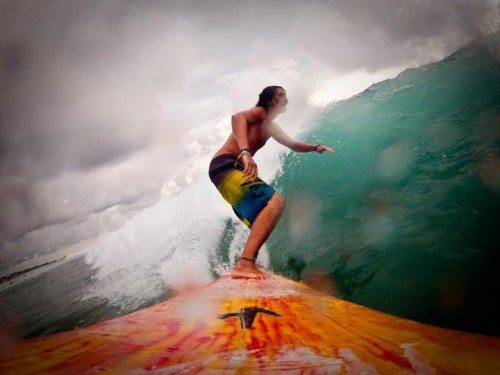 Chris Stevens Surfing