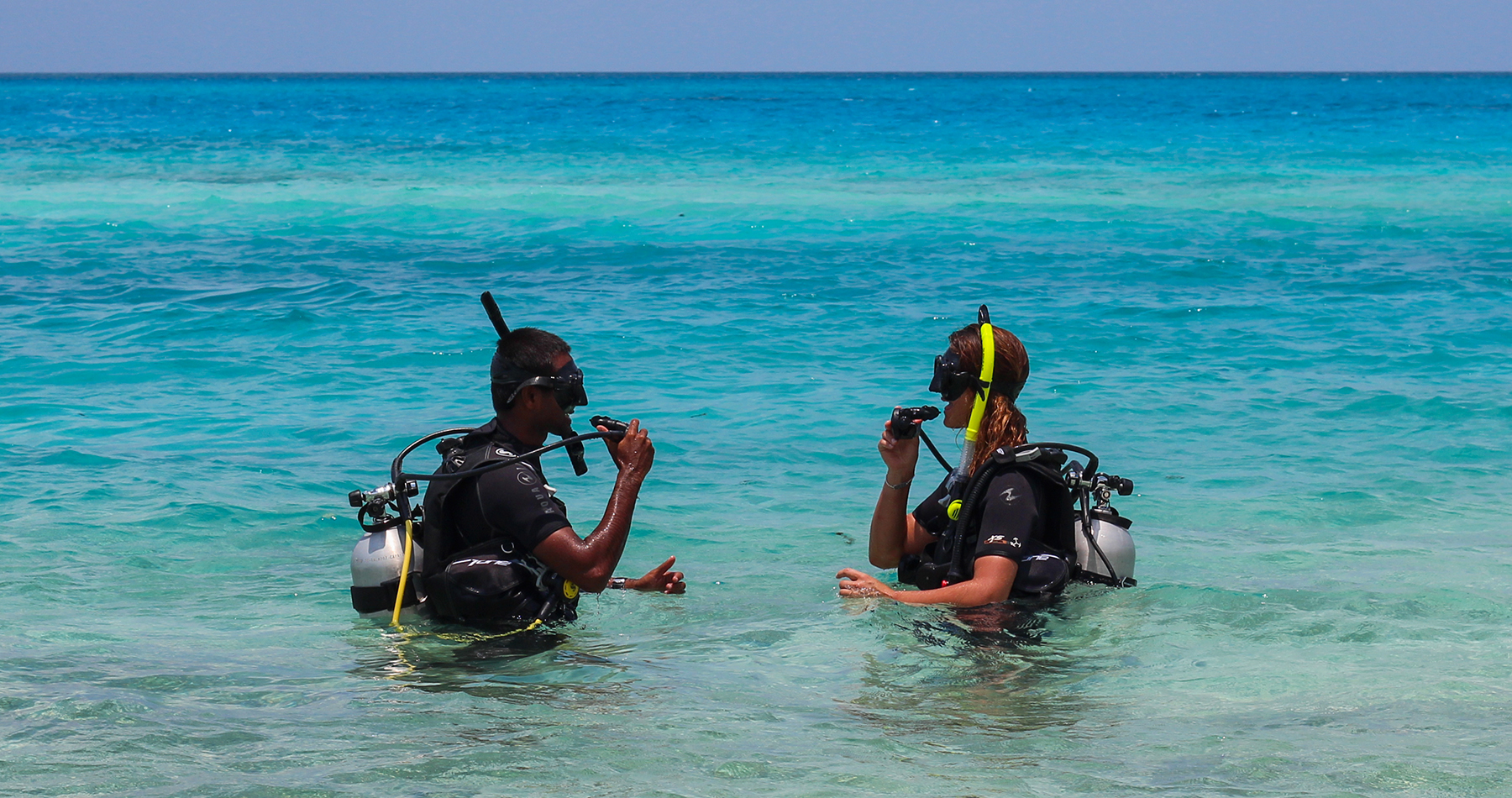 learn to scuba dive in the maldives padio open water fulidhoo dive