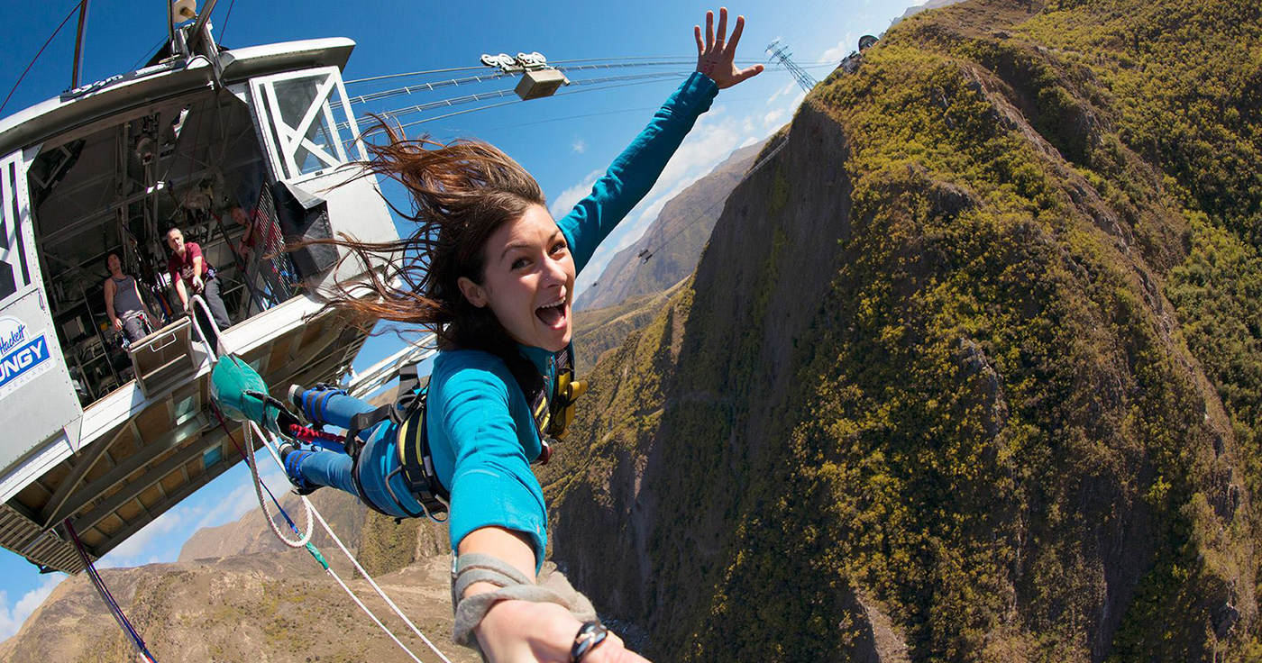 nevis bungy jump queenstown aj hackett new zealand backpacker
