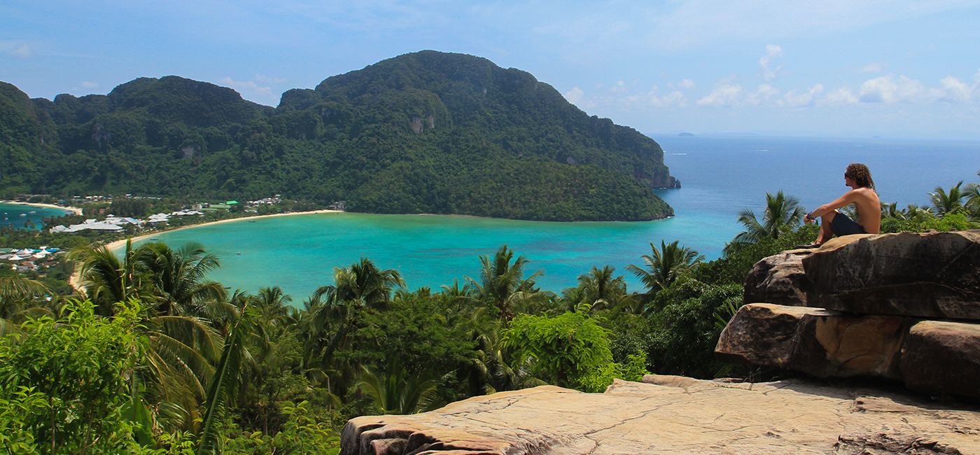 thai island hopping tour tru travels thailand south east asia backpacker koh phangan koh tao phi phi